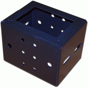 Mounting spacers for 800 mm wide “Business” cabinets, 6 pcs., black